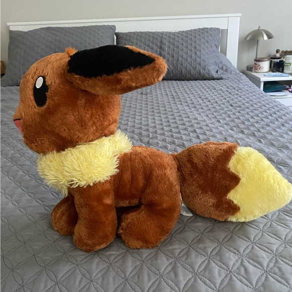 Build A Bear Pokemon Eevee Plush Stuffed Animal 16" - Picture 3 of 6